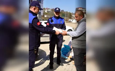 Giresun’da Zabıta Ekiplerinden Çevre Kirliliğine Karşı Denetim