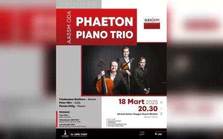 AASSM’de Phaeton Piano Trio’dan Unutulmaz Konser