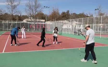 Antalya Büyükşehir Belediyesi’nden Ücretsiz Tenis Eğitimi