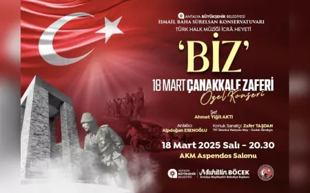Çanakkale Zaferi’nin 110. Yıl Dönümüne Özel Anlamlı Konser