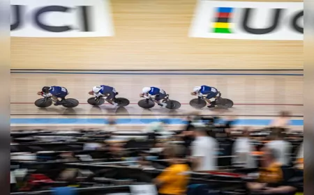 2025 UCI Pist Bisikleti Uluslar Kupası Konya’da Başladı