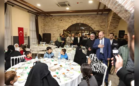 Başkan Gülpınar, Yetimlerle İftar Sofrasında Buluştu