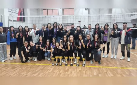 Van Büyükşehir Belediyespor, Voleybol Alt Yapı Liglerine Damga Vurdu