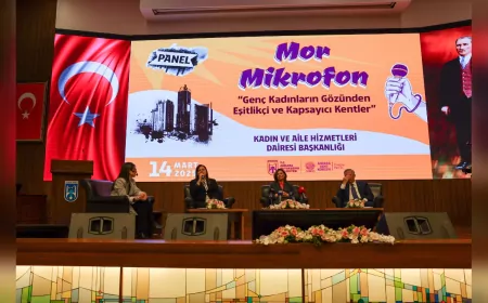 Başkan Burcu Köksal, Mor Mikrofon Panelinde Genç Kadınlara Seslendi