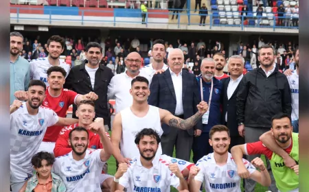 Başkan Çetinkaya’dan Karabük İdman Yurdu’na Destek