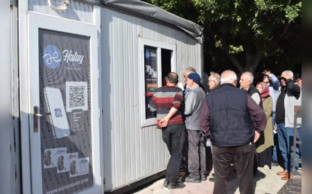 Hatay Kart Sistemi, İskenderun’da Yoğun İlgiyle Başladı