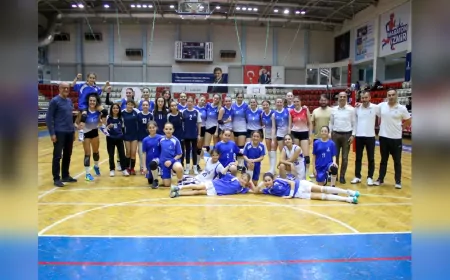 Celal Atik Spor Salonu'nda Heyecan Dolu Hafta Sonu