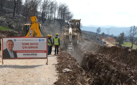 Antalya Büyükşehir Belediyesi'nden Altyapıya 24,6 Milyar TL Yatırım