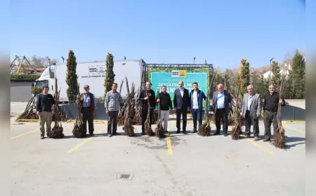 Konya Büyükşehir’den Çiftçilere 72 Bin Meyve Fidanı Desteği