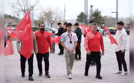 Çorum Belediyesi Spor Kulübü Sporcusu Bekir Keser, Avrupa Üçüncüsü Oldu