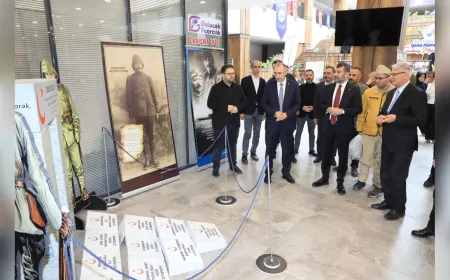 Elazığ Belediyesi "Çanakkale Müzesi" Sergisini Ziyarete Açtı