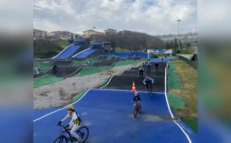 Geleceğin Şampiyon Pedalları Ayçiçeği Bisiklet Vadisi’nde Yetişiyor