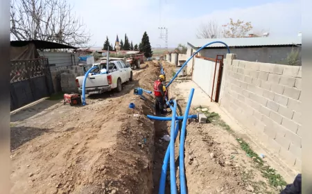 Hatay Büyükşehir’den Kumlu’ya Yeni İçme Suyu Deposu