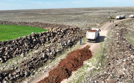 Şanlıurfa Büyükşehir Belediyesi, Viranşehir'in Kırsal Yollarını Yeniliyor