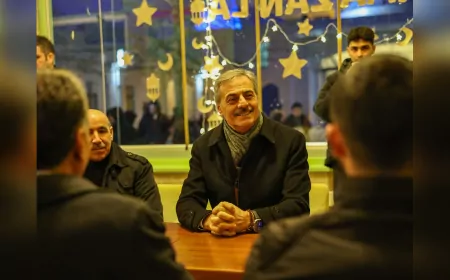 Başkan Yusuf Alemdar, İftarını Gençlerle Birlikte Açtı: “Her Zaman Yanınızdayız”