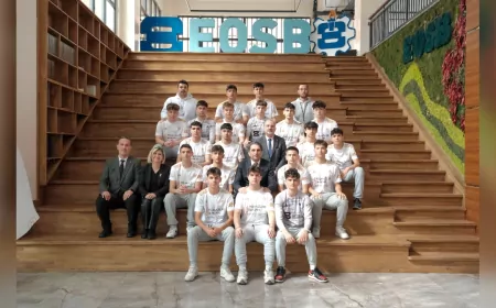 Özel EOSB MTAL Futbol Takımı Türkiye Yarı Finallerinde