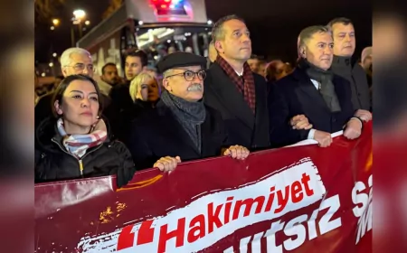 CHP Milletvekilleri Birinci Meclis’e Yürüyor: "Egemenlik Kayıtsız Şartsız Milletindir!"