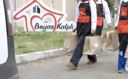 Beyaz Kalpler'den Gönüllere Dokunan İftar Sofrası