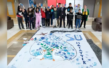 Dünya Su Günü’nde Antalya’da Su Tasarrufu ve Çevre Bilinci Eğitimi