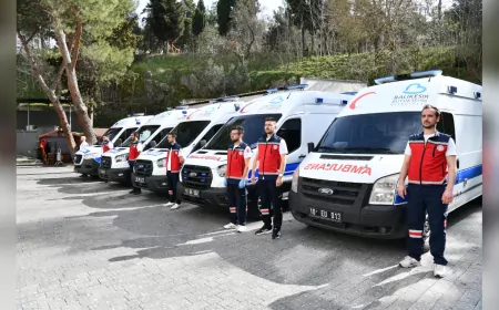 Balıkesir Büyükşehir’den 3 Bin 298 Kişiye Hasta Nakil Hizmeti