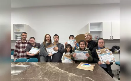 Down Sendromlu Miniklerle Farkındalık Gününde Yüz Güldüren Etkinlik