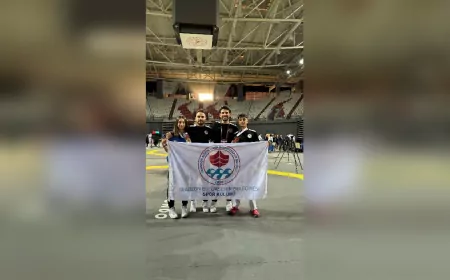 Trabzon Büyükşehir Belediyespor Sporcuları Türkiye Şampiyonası’ndan Madalyalarla Döndü