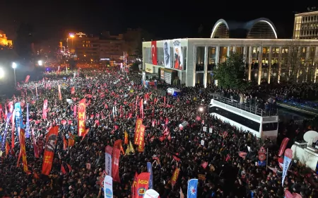Saraçhane'de "Türkiye İttifakı" Buluşması: İmamoğlu'na Destek Mitingi