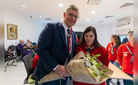 Başkan Tugay, Down Sendromlu İzcileri Ağırladı