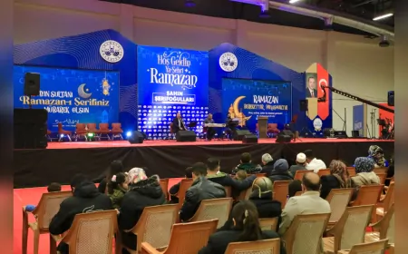 Ramazan Etkinlikleri’nde Harput İlahi Grubu Sahne Aldı