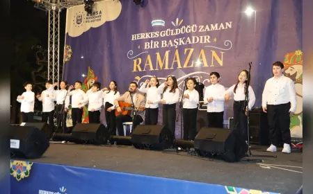 Bursalı Çocuklardan Su Günü'ne Özel Konser