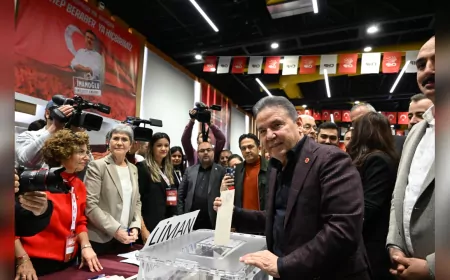 Başkan Muhittin Böcek Ön Seçimde Oyunu Kullandı: "Adalet Herkese Lazım"