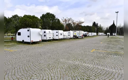 İzmir’de Karavan Parklarında Kapasite Artışı