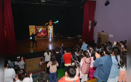 Yalova Belediyesi'nin Özel Sirk Gösterisi Miniklerden Tam Not Aldı