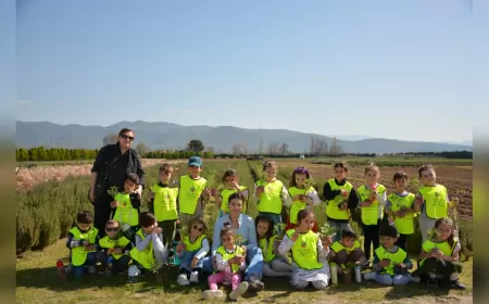 Minik Öğrenciler BAÇEM’de Bitkilerle Tanıştı