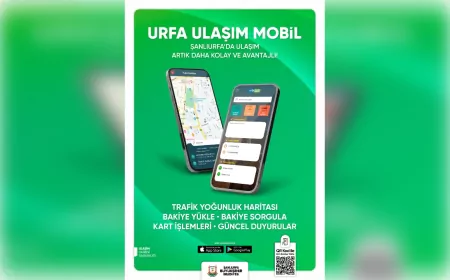 Şanlıurfa’da Ulaşım Artık Daha Kolay! Urfa Ulaşım Mobil Uygulaması Güncellendi