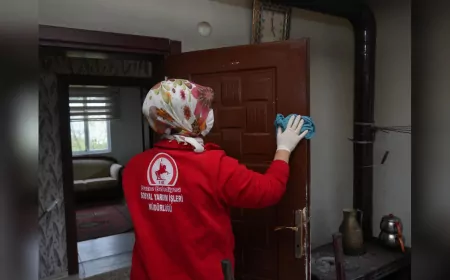 Düzce Belediyesi'nden Yüzleri Güldüren 'Evde Bakım Hizmetleri'