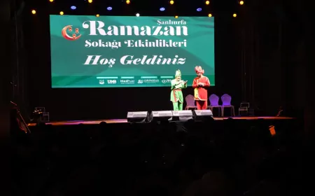 Şanlıurfa Ramazan Sokağı’nda Hacivat ve Karagöz Gösterisi Büyük İlgi Gördü