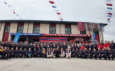 Kocaeli Büyükşehir İtfaiyesi 96 Yeni Personelle Gücüne Güç Kattı