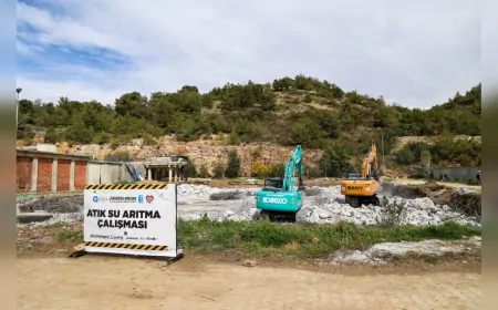 Konaklı Arıtma Tesisi'ne 200 Milyon TL'lik Yenileme Çalışması