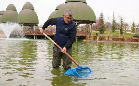 Elazığ Belediyesi'nden Bahar Hazırlıkları: Yeşil Alanlar Güzelleştiriliyor