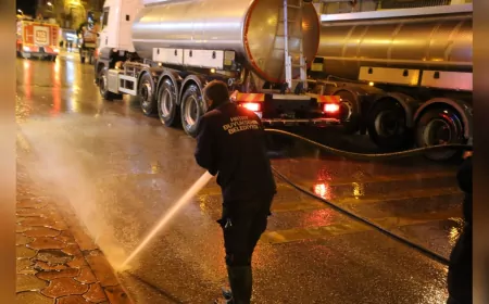 Dörtyol’da Bayram Temizliği Hız Kesmeden Devam Ediyor