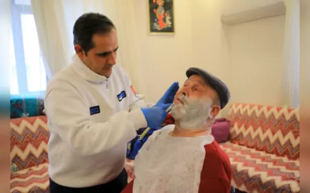 Büyükşehir Bayram Tıraşı İle Evlere Misafir Oluyor