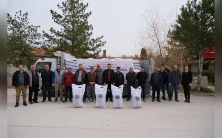 Eskişehir’de Üreticilere %50 Hibeli Nohut Tohumu Desteği
