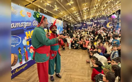 Çorum Belediyesi'nden Ramazan'ın Son Çocuk Eğlencesi