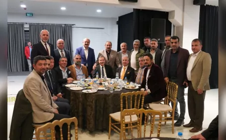 Başkan Ataç, Dost Dernekleri Federasyonu ile İftarda Buluştu