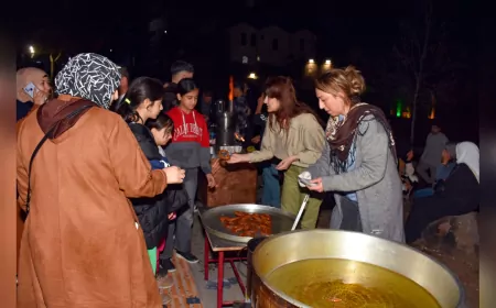 Diyarbakır'da Ramazan Ayı Boyunca 15 Bin Halka Tatlı İkram Edildi