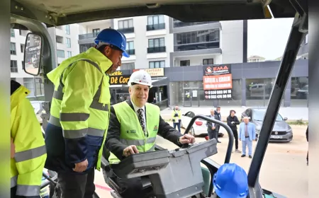 Naim Süleymanoğlu Bulvarı Bursa’ya Örnek Olacak
