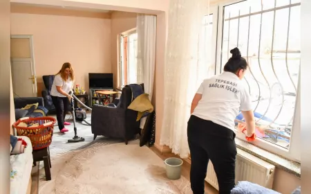 Tepebaşı Belediyesi'nden Bayram Temizliği: 100 Evde Yardım Eli