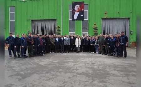 Eskişehir Büyükşehir Belediyesi Personeli Bayramlaştı