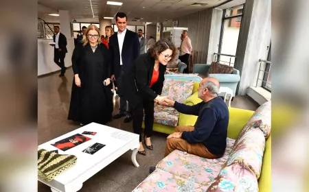 İzmir Sosyal Yaşam Kampüsü’nde Bayramlaşma: Huzurevi Sakinleri Unutulmadı